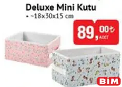 DELUXE MİNİ KUTU 18X30X15 CM
